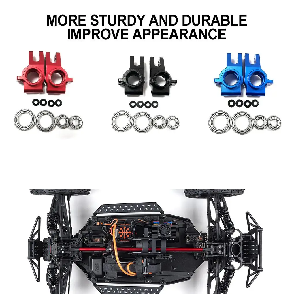 Задняя Ступица из алюминиевого сплава 1/7 для ARRMA 6S RC запчасти автомобиля