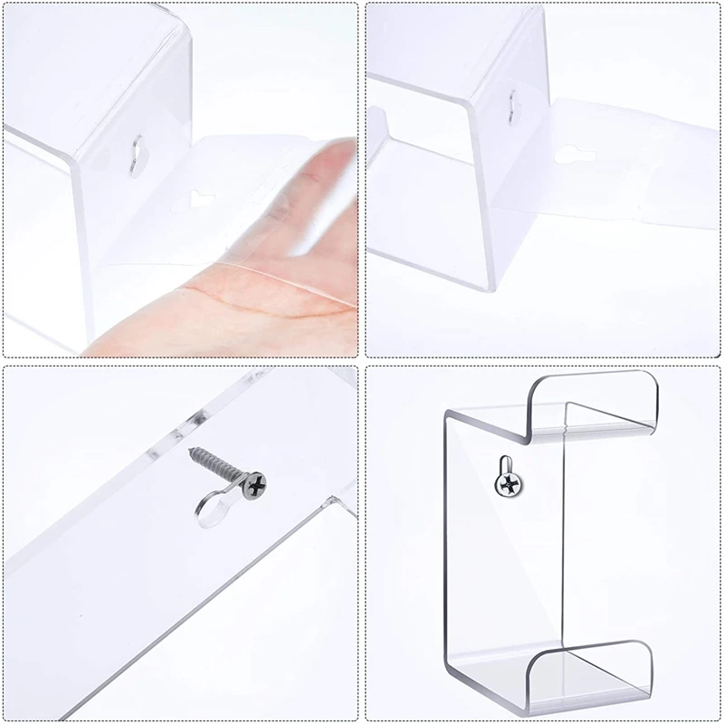 

2X Universal Game Controller Holder Wall Mounted Headset Stand Hanger For PS4