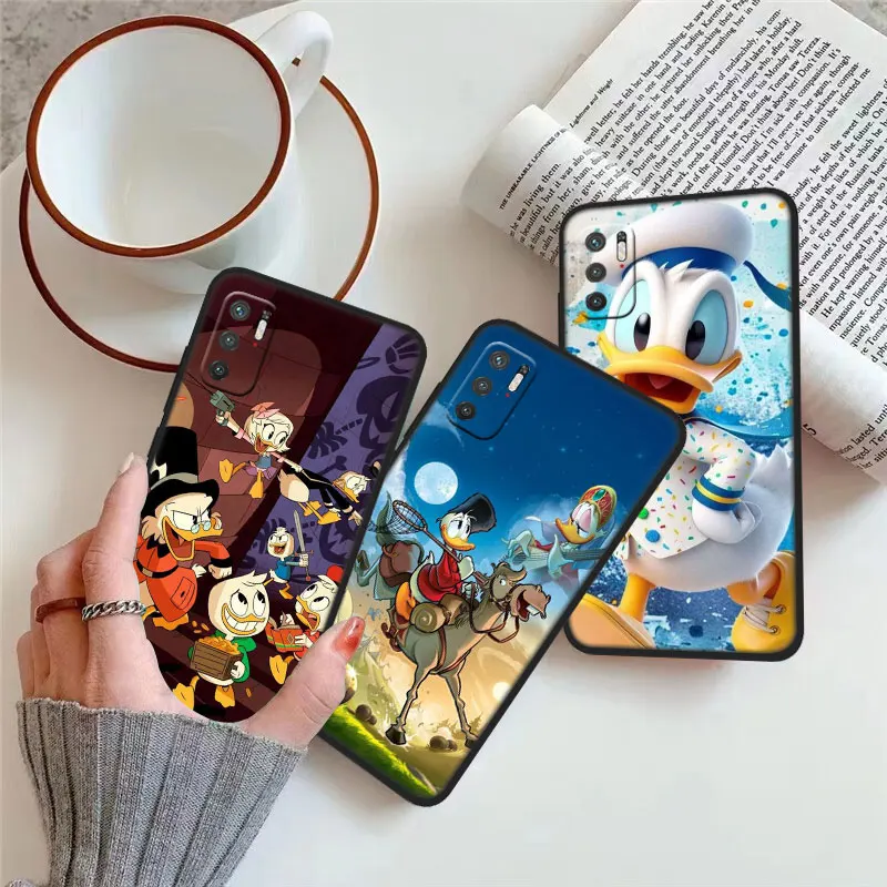 Чехол DuckTales Donald Duck для Samsung Galaxy Note 8 9 10 20 Ultra Lite Plus A03 A06 A16 M35 A11 M21 J7 J8 Prime Pro Quantum 2