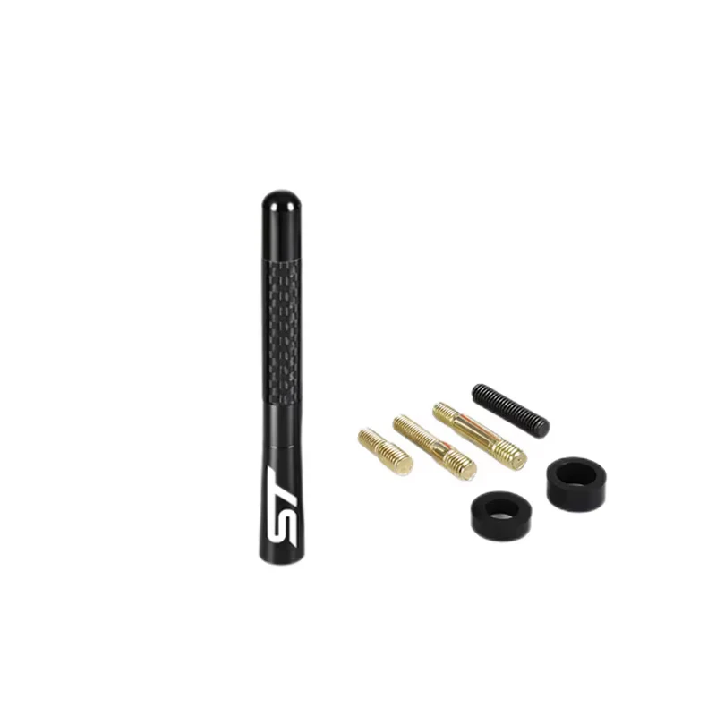 

Автомобильная металлическая универсальная автомобильная радиоантенна из углеродного волокна, аксессуары Ford ST Line Focus X 2 3 Mondeo Fiesta Kuga MK2 MK3 MK4 Explorer