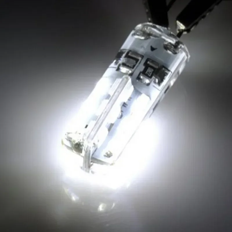 Светодиодная лампа G4 SMD3014 12 В постоянного тока силиконовая сменная галогенная 3