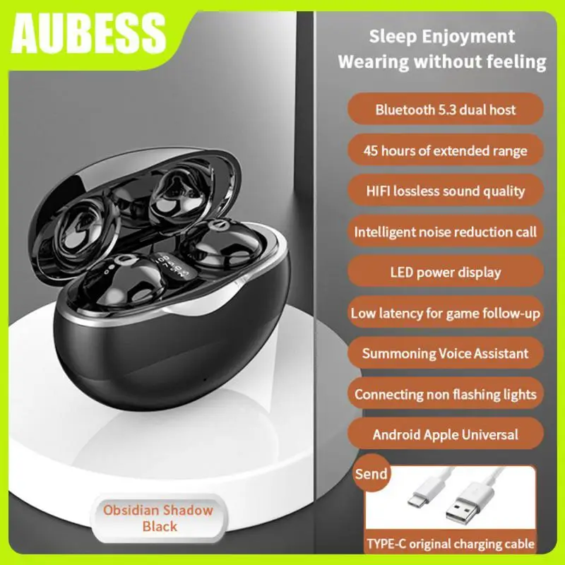 

5.3 Wireless Headset Mini Tws Headset In-ear Game Earbuds Long Endurance Display For Xiaomi Huawei Phone