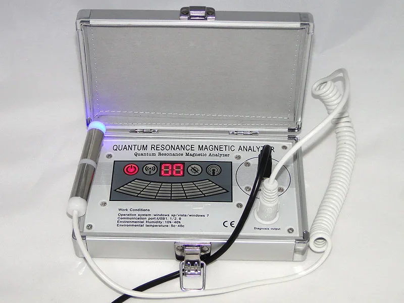 Высокотехнологичный анализатор здоровья Quan-tum в португальской версии-самый
