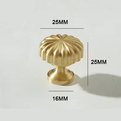 

Ручки для шкафов TINYHOB золотые из латуни