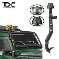 2in1 wading pipe throat high air inlet dust collector for traxxas trx4 defender trx 4 110 rc car d90 d110 upgrade accessories