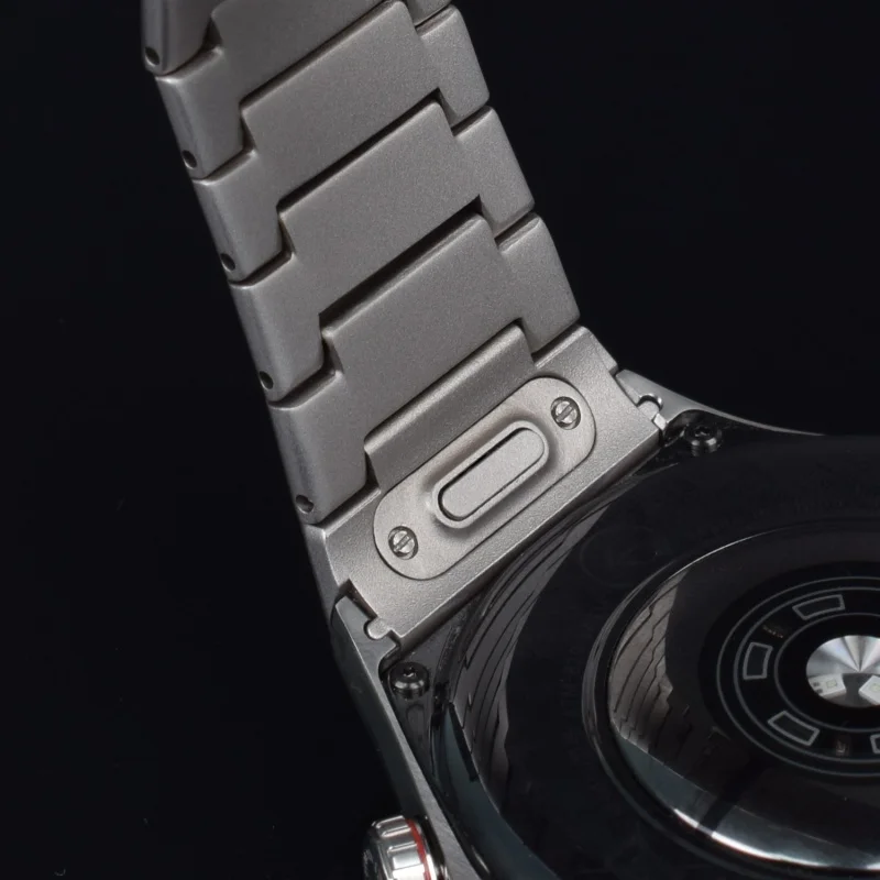 Фото Роскошный титановый ремешок для Huawei Watch GT 6 Pro, металлический ремешок 46 мм GT6Pro, мужской деловой ремешок для часов Huawei GT6 Pro, браслет 46 мм №3