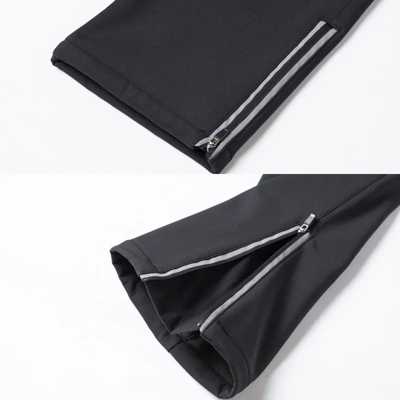 Мотоциклетные брюки Мужская Флисовая Светоотражающая одежда сохраняют тепло