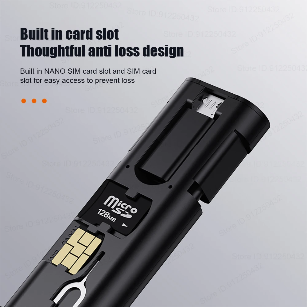 Кабель Для Быстрой Зарядки 5-в-1 С Передачей Данных USB Micro iPhone C To Type PD60W Зарядное