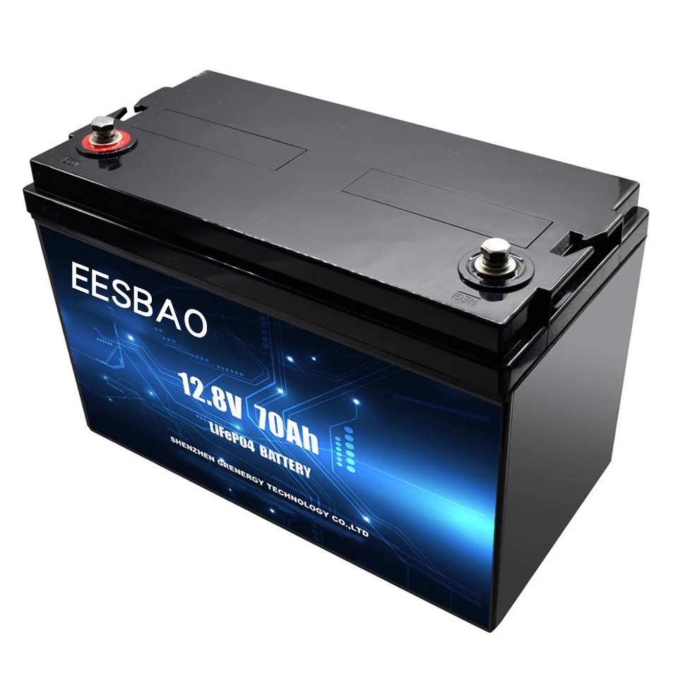 

New 12V 24V 48V 70Ah 100Ah 200Ah 300Ah LiFePo4 Battery Pack Lithium Iron Phosphate Batteries Built-in BMS For Solar Boat No Tax