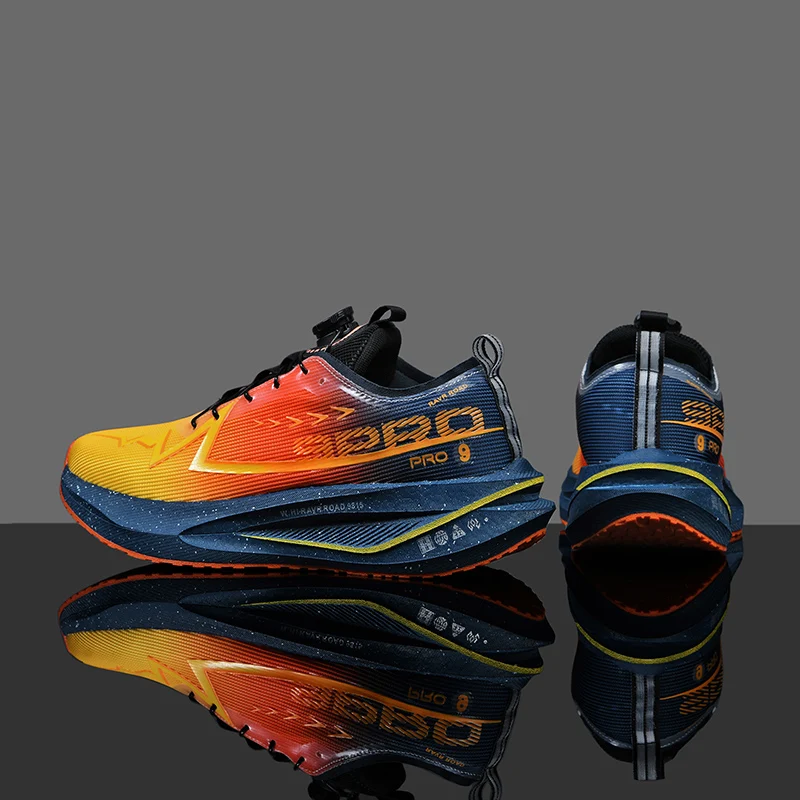 Фото Кроссовки для бега 2026 Marathon Men Carbon Plate: дышащие, легкие, удобные, с воздушной подушкой, нескользящие, для мужчин и женщин №4