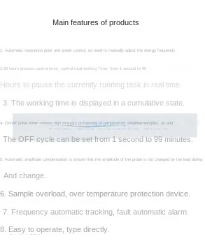 Ультразвуковой гомогенизатор Sonicador 450 Вт и 13 мм процессор смеситель клеточных