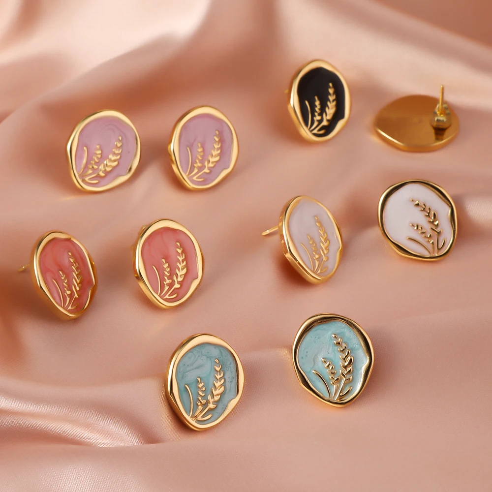 Легкие роскошные высококачественные серьги из нержавеющей стали для женщин