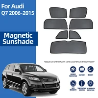 for audi q7 4l 2006 2015 front windshield car sunshade shield rear side window blind sun shade visor magnetic frame curtain