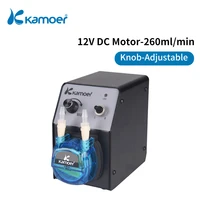 kamoer dosing pump kcp pro2 12v peristaltic dosing pump with high percision used for chemical experiment and liquid transfer