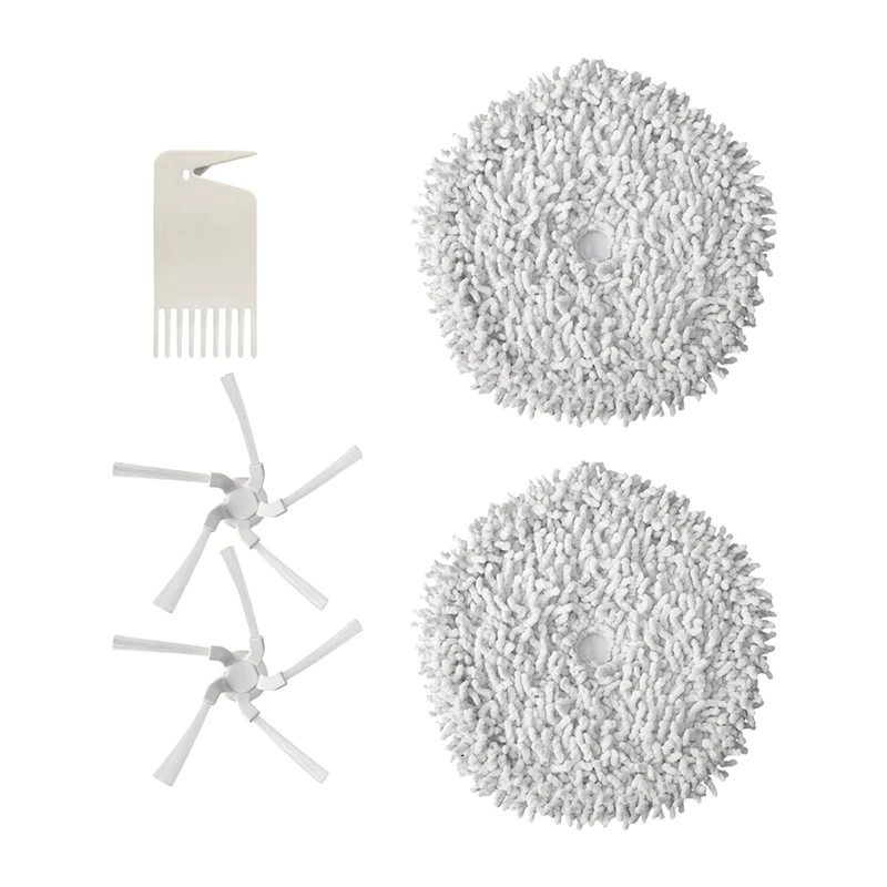 

Запчасти для робота-пылесоса Xiaomi Dreame W10 W10 Pro, насадки для швабры, боковая щетка, 5 шт.