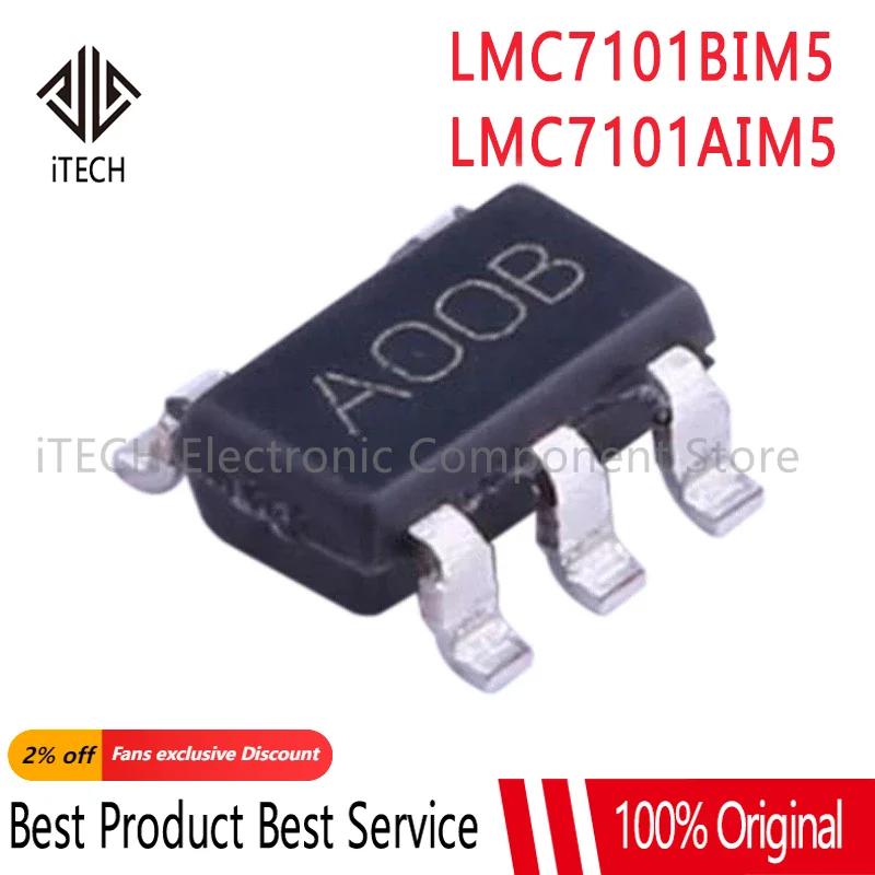 10 шт./партия 100% LMC7101AIM5 LMC7101 экран: AOOA LMC7101BIM5X LMC7101BIM5 экран: AOOB SOT-23-5 в наличии