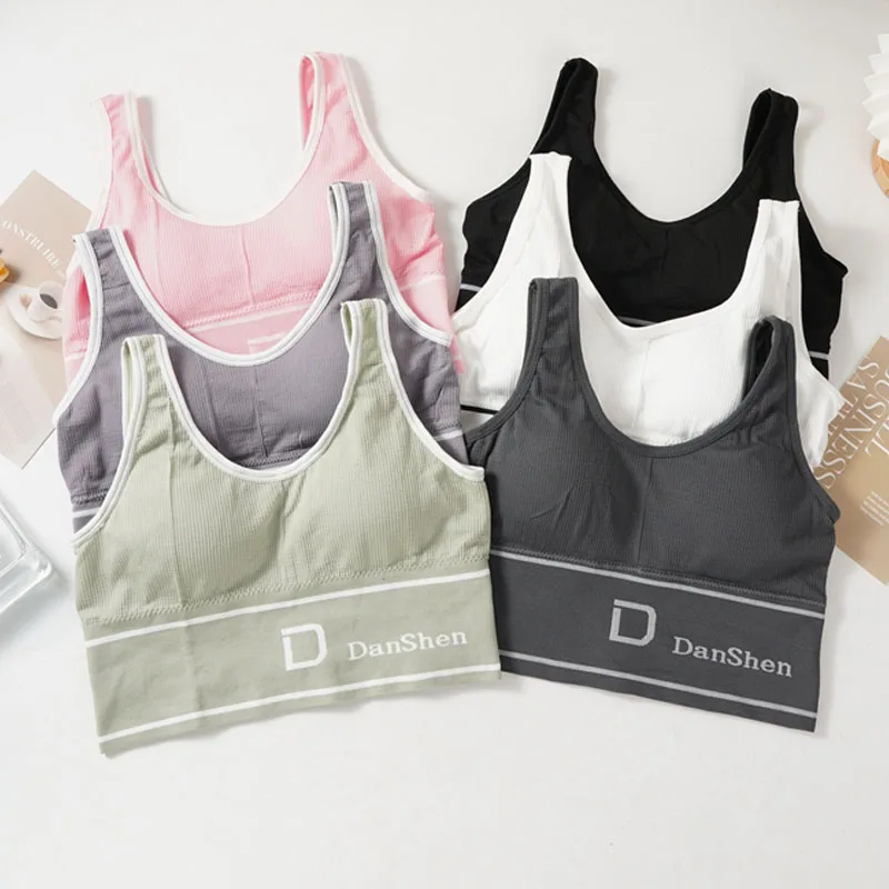 Женские спортивные бюстгальтеры бесшовный бюстгальтер для фитнеса женский без