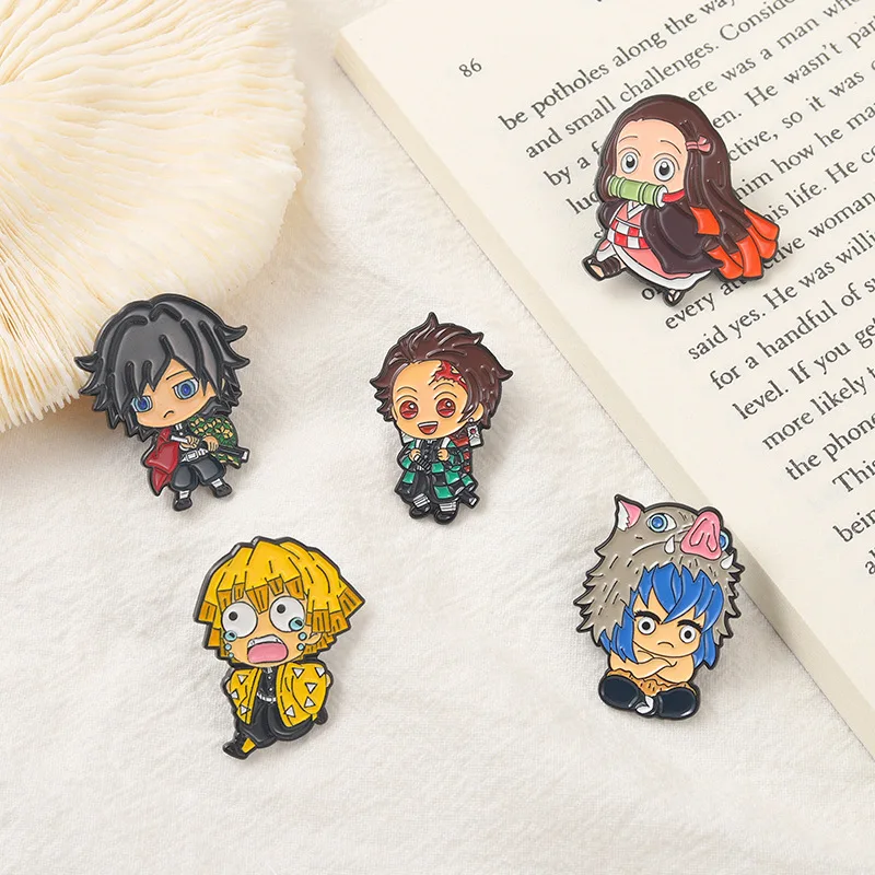 

Cosplay Figure Painting Service Enamel Pin Cartoon Brooch Lapel Badges Jewelry Gift Funny Cute Fashion Kids Friends Women Men