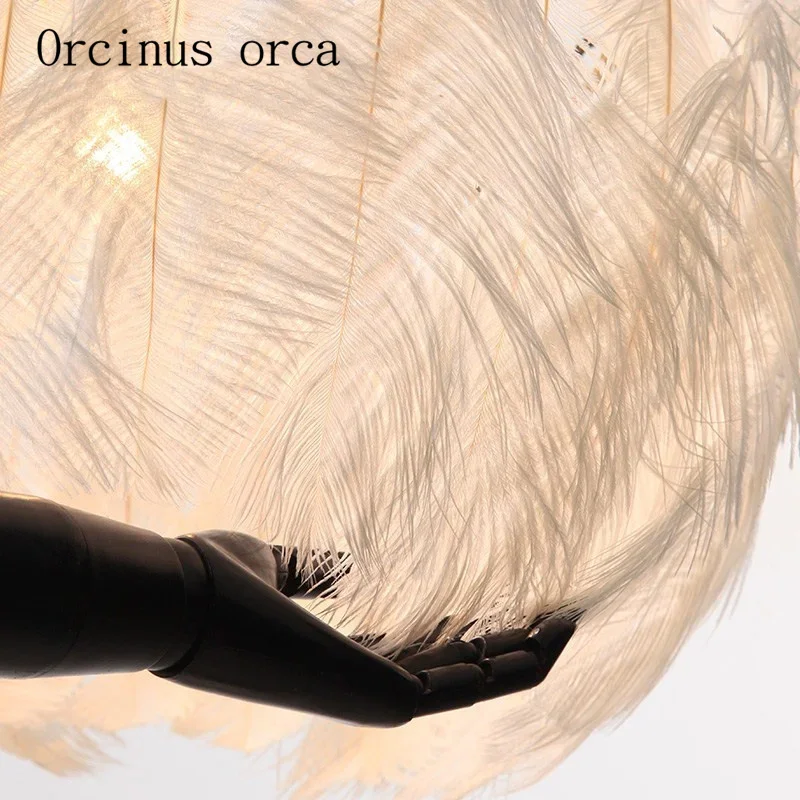 Скандинавский современный простой художественный подвесной светильник с