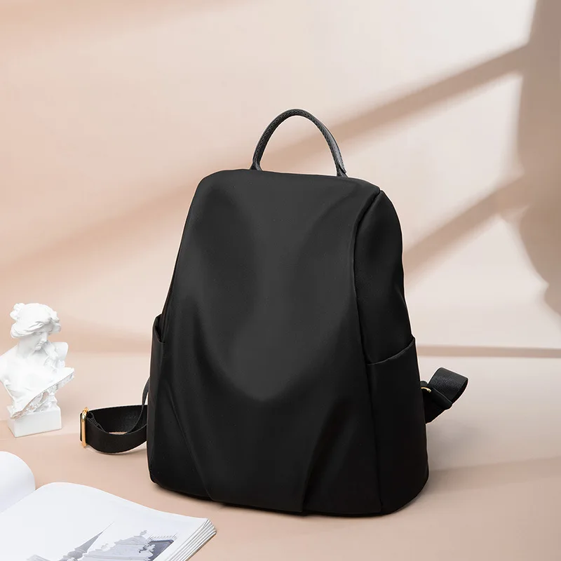 

2023 New Oxford Fabric Backpack Women's Schoolbag Simple and Stylish Versatile Large Capacity Canvas Backpack Travel Bag