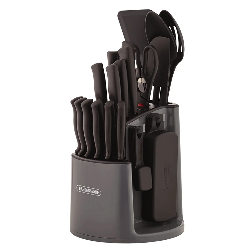 

Farberware Classic 30-piece Rotating Cutlery Knife Set with Block