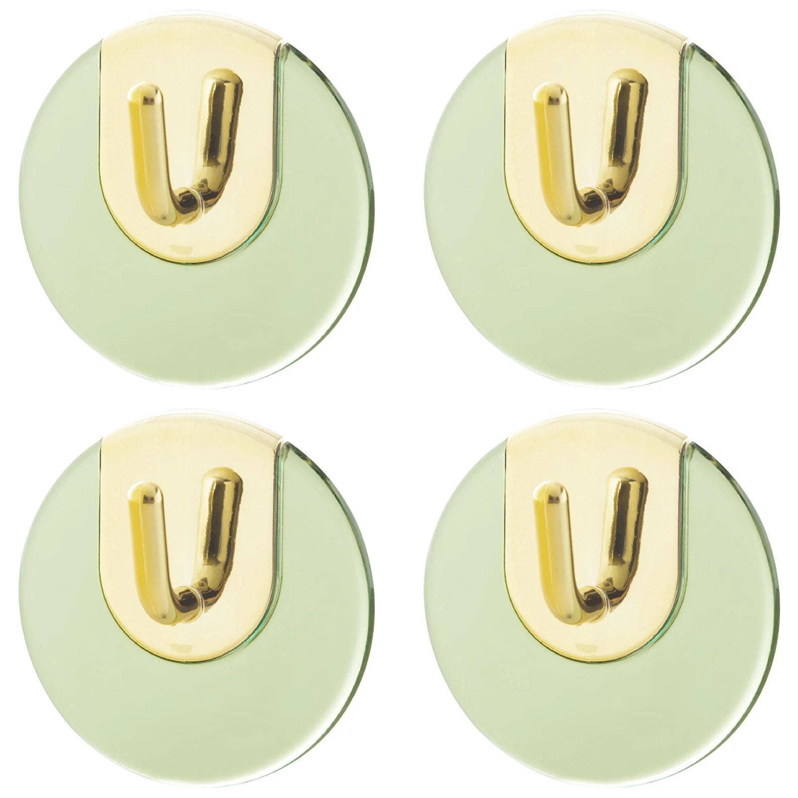 

Hanging Hooks 4pcs/set Punch-Free Hooks Strong Adhesive Hook Delicate Kitchen Hook Versatile Hanging Hooks For Living Room