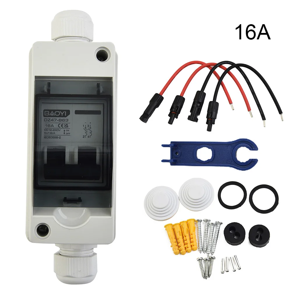 

PV Isolator Switch DC/AC 30A IP65 Disconnect Circuit Breaker For Solar Panels Interruptor Filtro De Linha Inteligente Chint