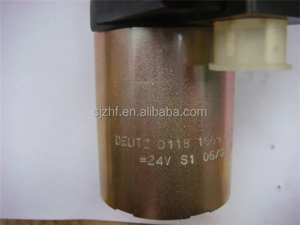 Соленоид остановки Deutz 24 В 01181665 для двигателя 1015