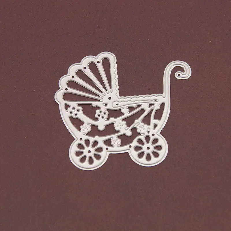 

Metal Baby Stroller Cutting Dies Stencils for DIY Scrapbooking/photo album Decorative Embossing DIY Paper Cards