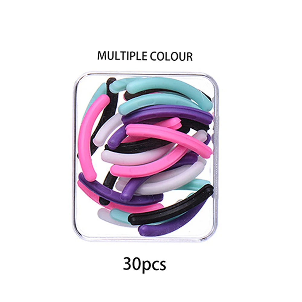 

Pinkiou 30pcs Replacement Eyelash Curler Plastic Refill Rubber Pads Multicolor Eyelash Curler Pads Beauty Tool
