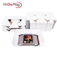 game card inner tray for nintendo n64 ntsc us version n64 game cards color box inner boxs pal versions inners inlay insert tray