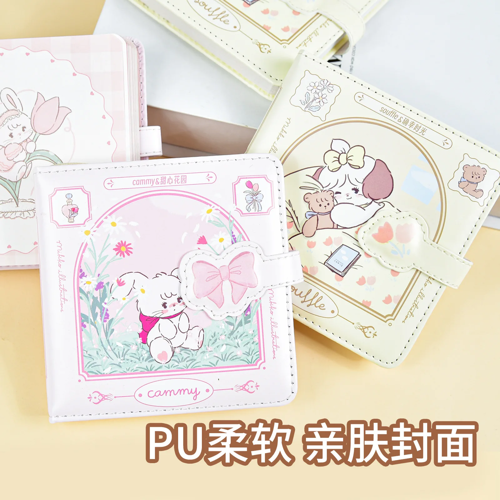 Винтажный кожаный блокнот Mikko с магнитной застежкой для студентов