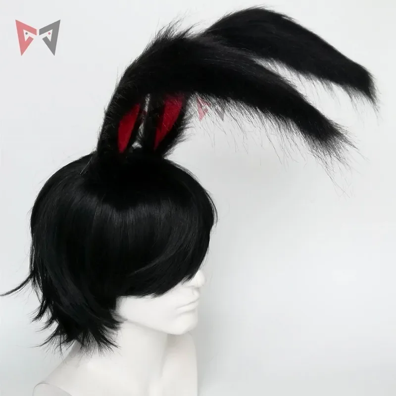 Обруч для волос с ушками кролика украшение в готическом стиле хвост ручная