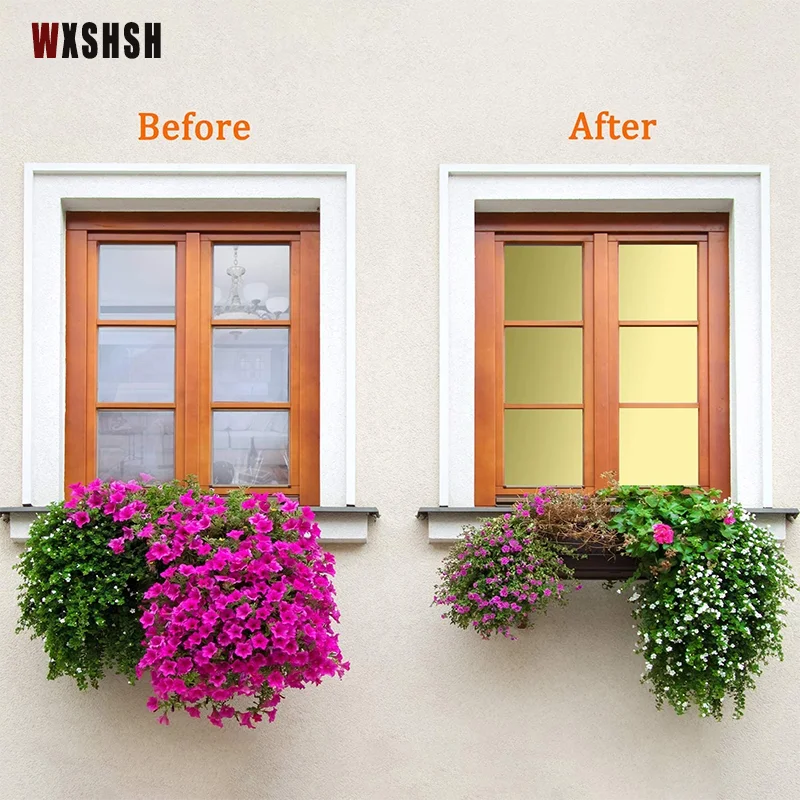 Самоклеящаяся Тонировочная пленка для окон длиной 9 м домашней