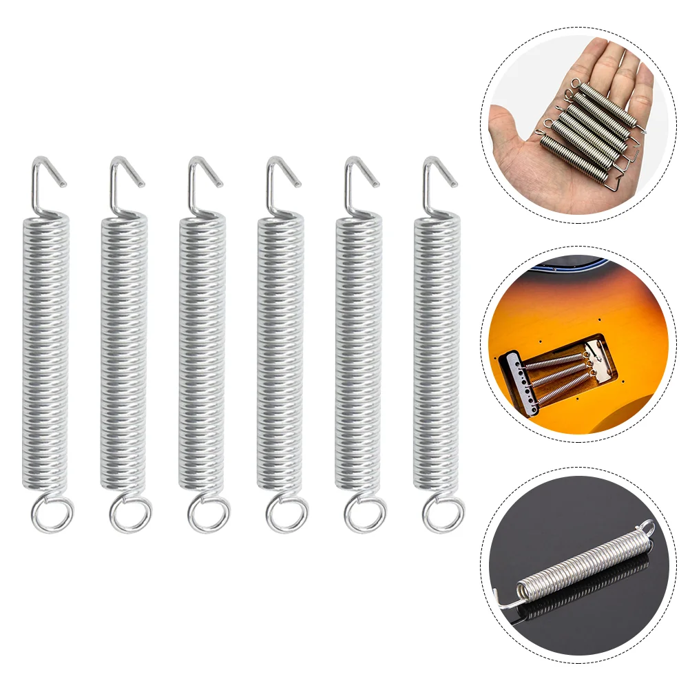 

6Pcs Electric Guitar Springs Guitar Tremolo Springs Instrument Accessories for Guitar Musician