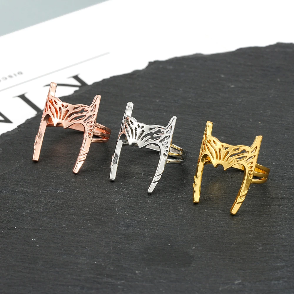 

Scarlet Witch Ring Wanda Jewellery Move Peripheral Cosplay Prop Ring Fans Party Gift