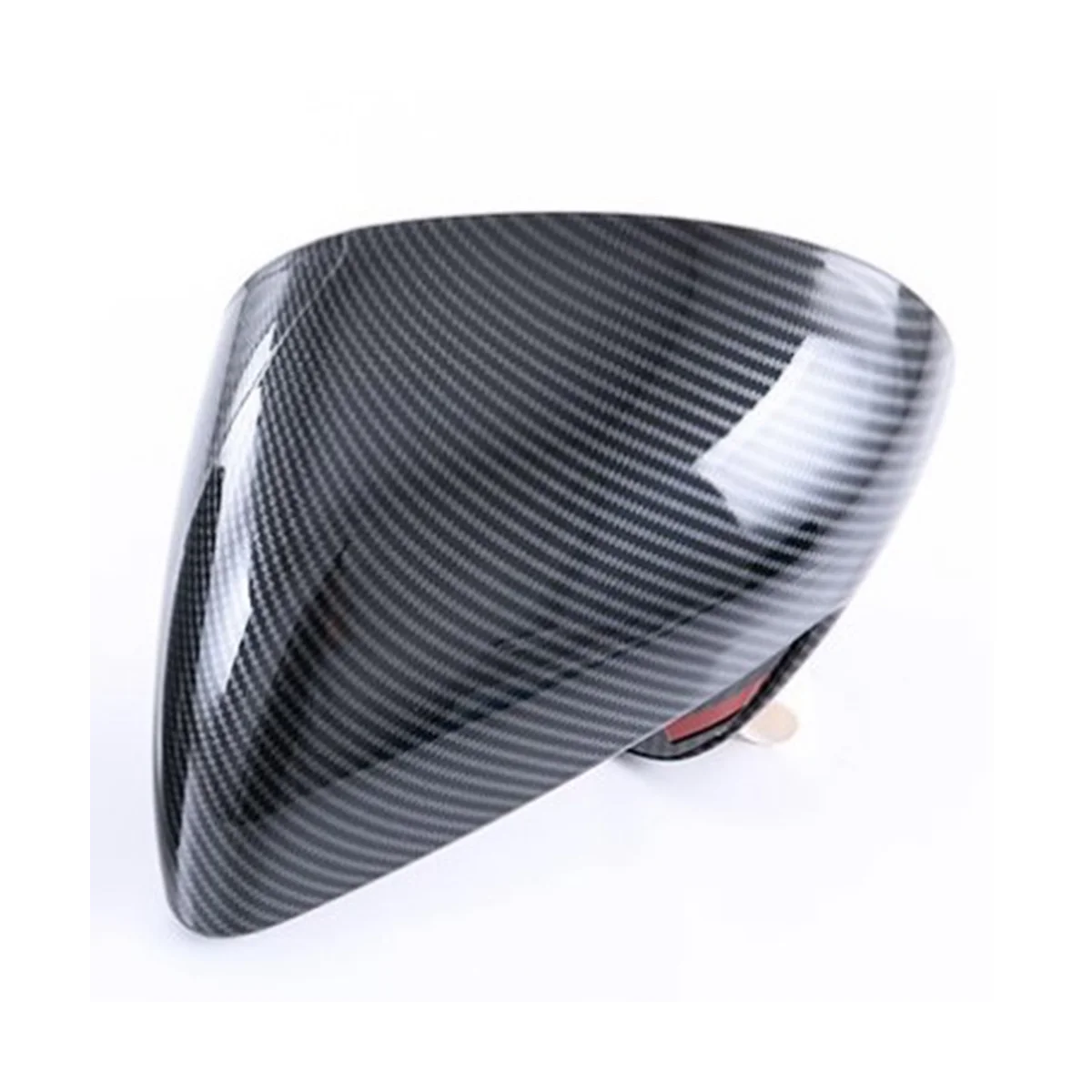 Стильная наклейка на боковое зеркало двери автомобиля из углеродного волокна