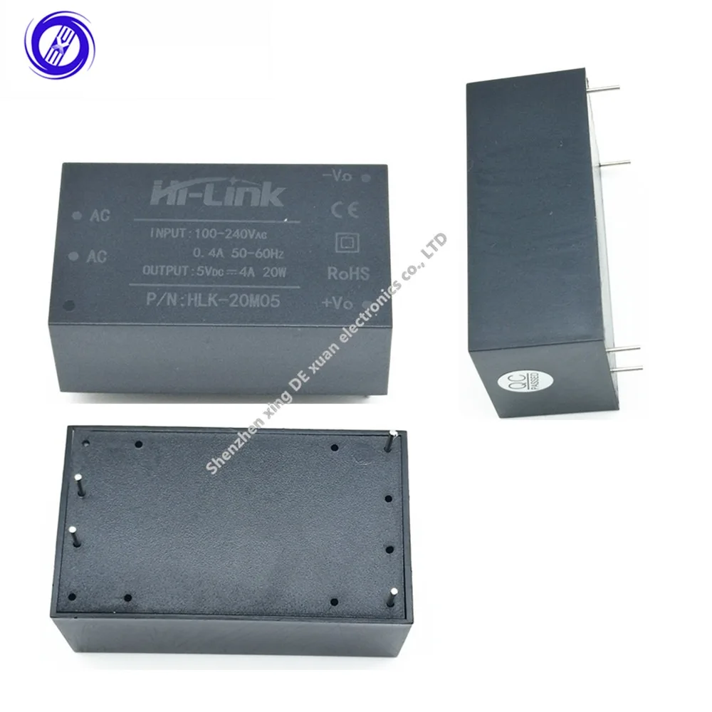 Мини-изолирующий переключатель AC-DC 20 Вт Модуль питания от переменного тока до