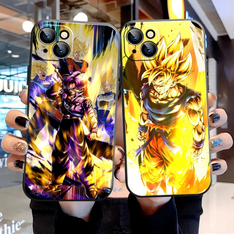 

Dragon Ball Cartoon Anime For iPhone 11 12 13 Pro MAX 13 12 Mini 6 6S 7 8 Plus SE 2020 X XR XS MAX Phone Protect Case Silica Gel