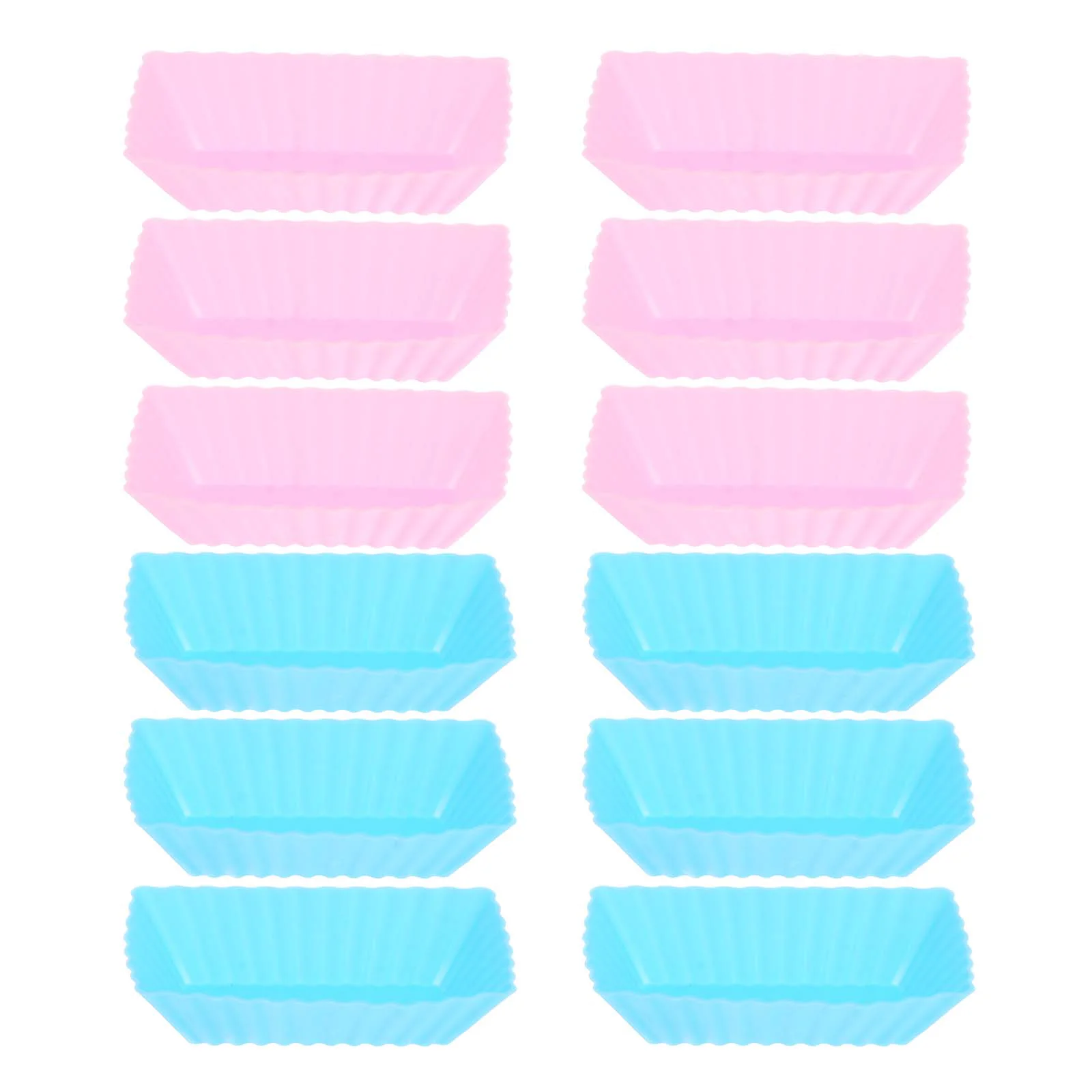 

Cups Silicone Muffin Cupcake Baking Molds Cake Liners Cup Reusable Mold Pan Stick Non Wrapper Liner Pastry Dessert Mini