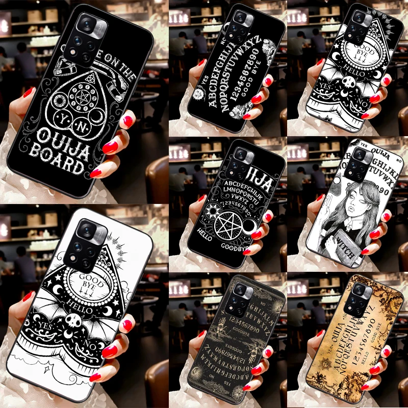 Girly Pastel Witch Goth Ouija Fundas For Xiaomi Redmi Note 8 9 10 11 Pro Note 10S 9S 8T Redmi 10 9 9A 9T 9C Phone Case