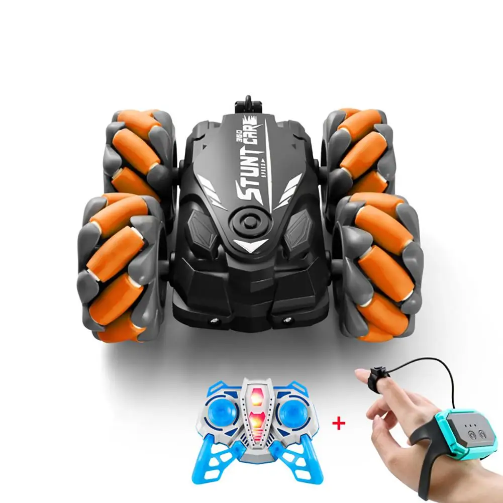 

Детский Акробатический трюковый автомобиль двусторонний автомобиль для езды по бездорожью гравитационный жест индукционный Радиоуправля...