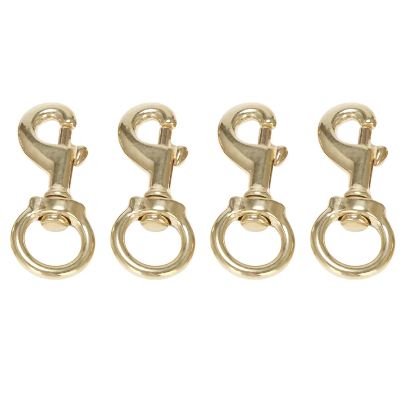 

Зажимы для флага для веревки, Твердый латунный флагшток, застежка, поворотная застежка, крючки для флага лобстер, аксессуар для веревки, кол...