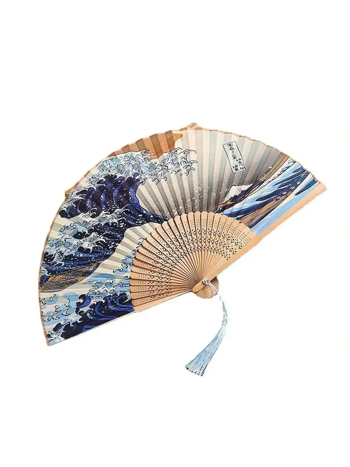 

Декоративный ручной веер Kanagawa Wave