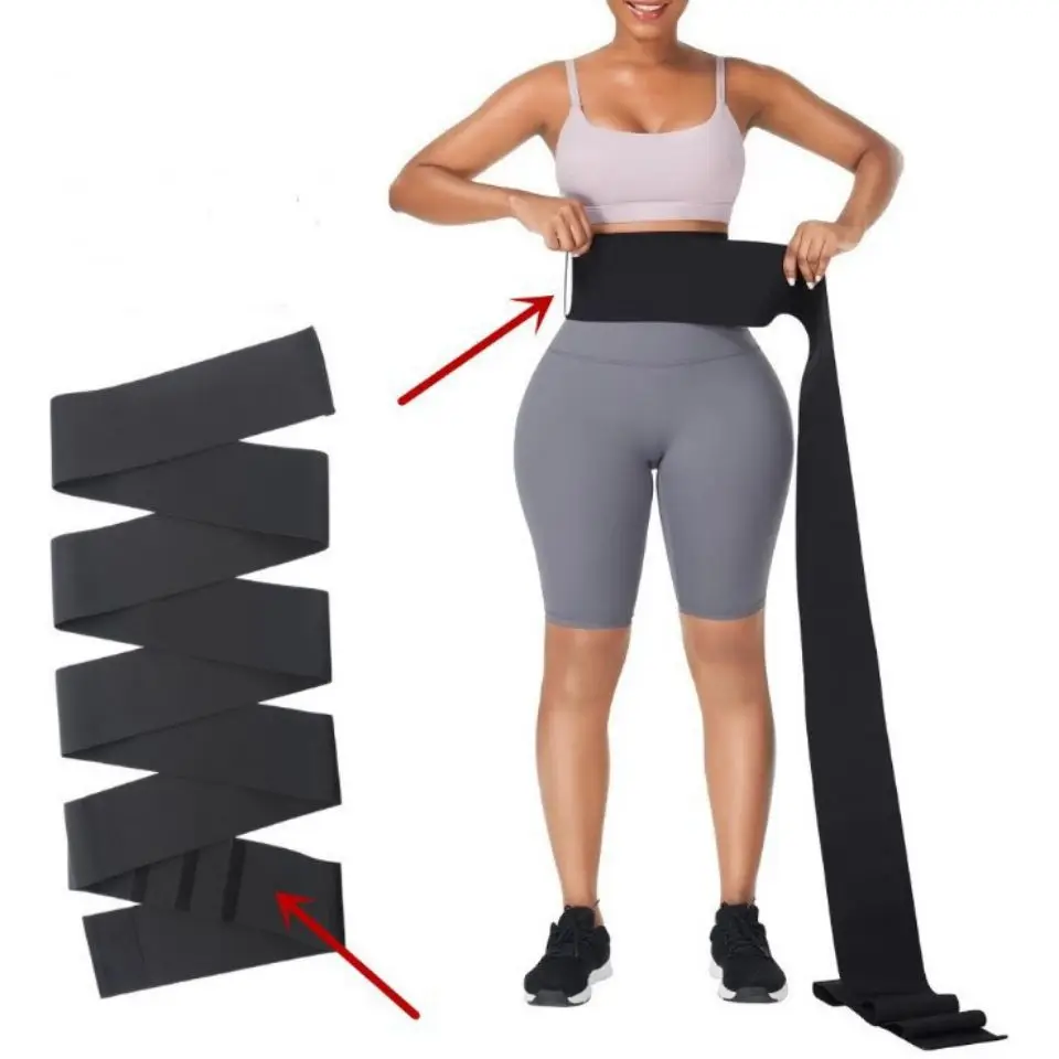New Adjustable Shaperwear Waist Trainer Women Sauna Belt Weight Loss Cincher Body Shaper Tummy Control Strap Slimming Sweat