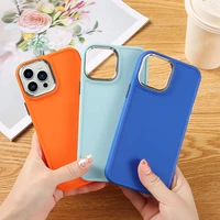 protection eeys liquid silicone case for iphone 14 13 12 11 pro max x xr xs 7 8 plus se 2022 2020 candy color shockproof covers