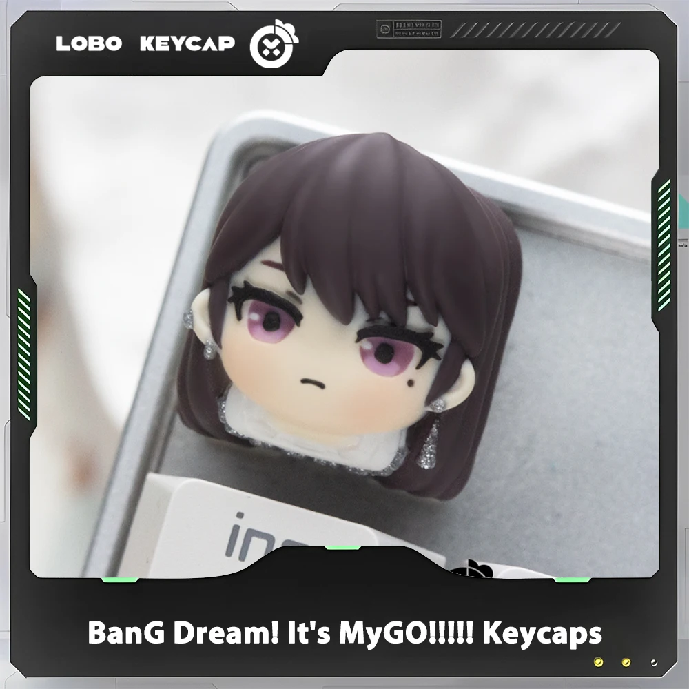 LOBO BanG Dream! It's MyGO Keycap милый колпачок ручной работы из смолы механические колпачки