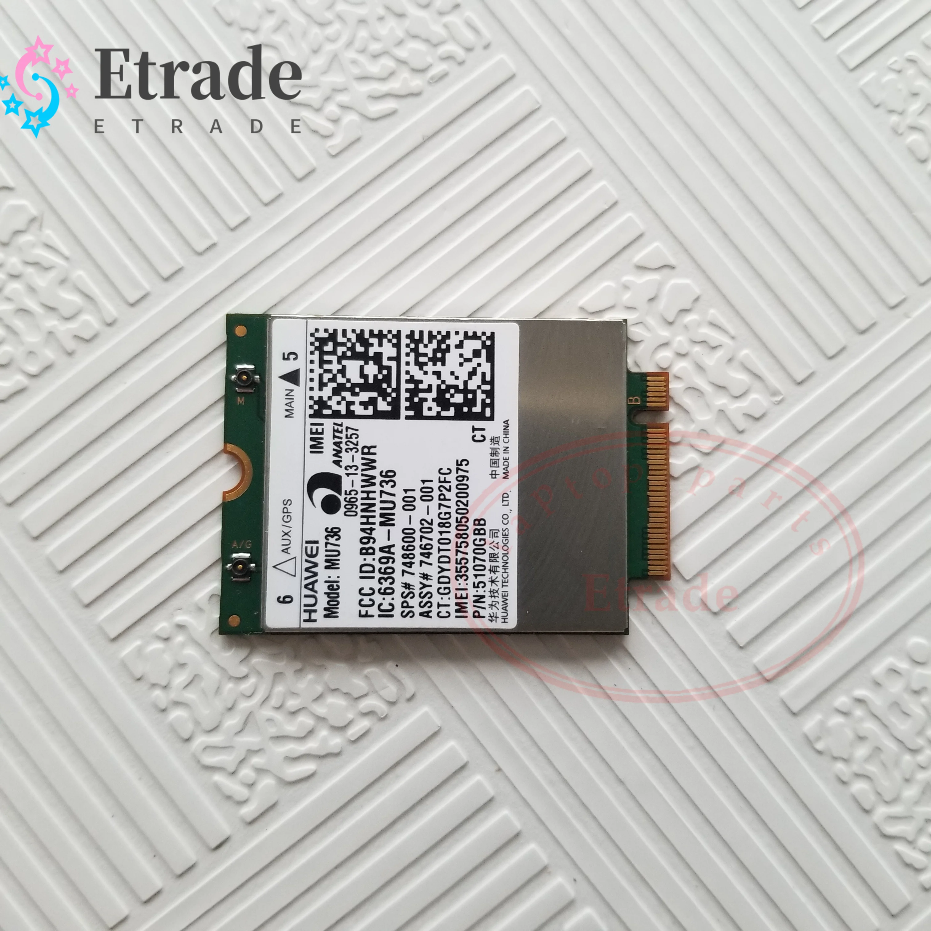 Оригинальная беспроводная Wi-Fi карта серии 13-C для HP Stream 13-c030nr 13 3 дюйма 748600-001 MU736