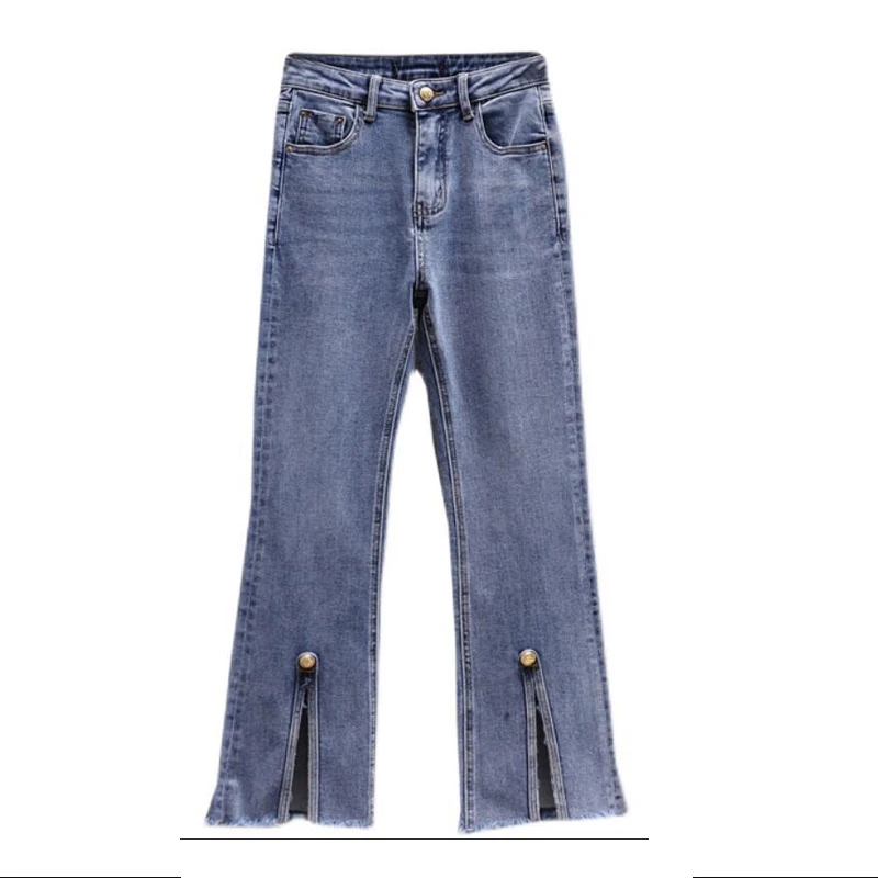 

2022 plus size jeans women for autumn high waist wide leg jeans Korean fashion cloth oversize pants denim trousers baggy jeans