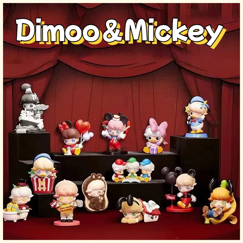 Disney Mickey Co фирменная серия Dimoo слепая коробка ручной работы коллекция игрушечная